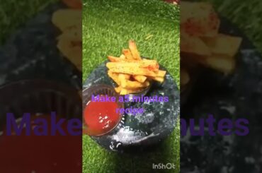 Crispy and Perfect,  Easy way to make French Fries at Home #Shorts #Viral #FrenchFries