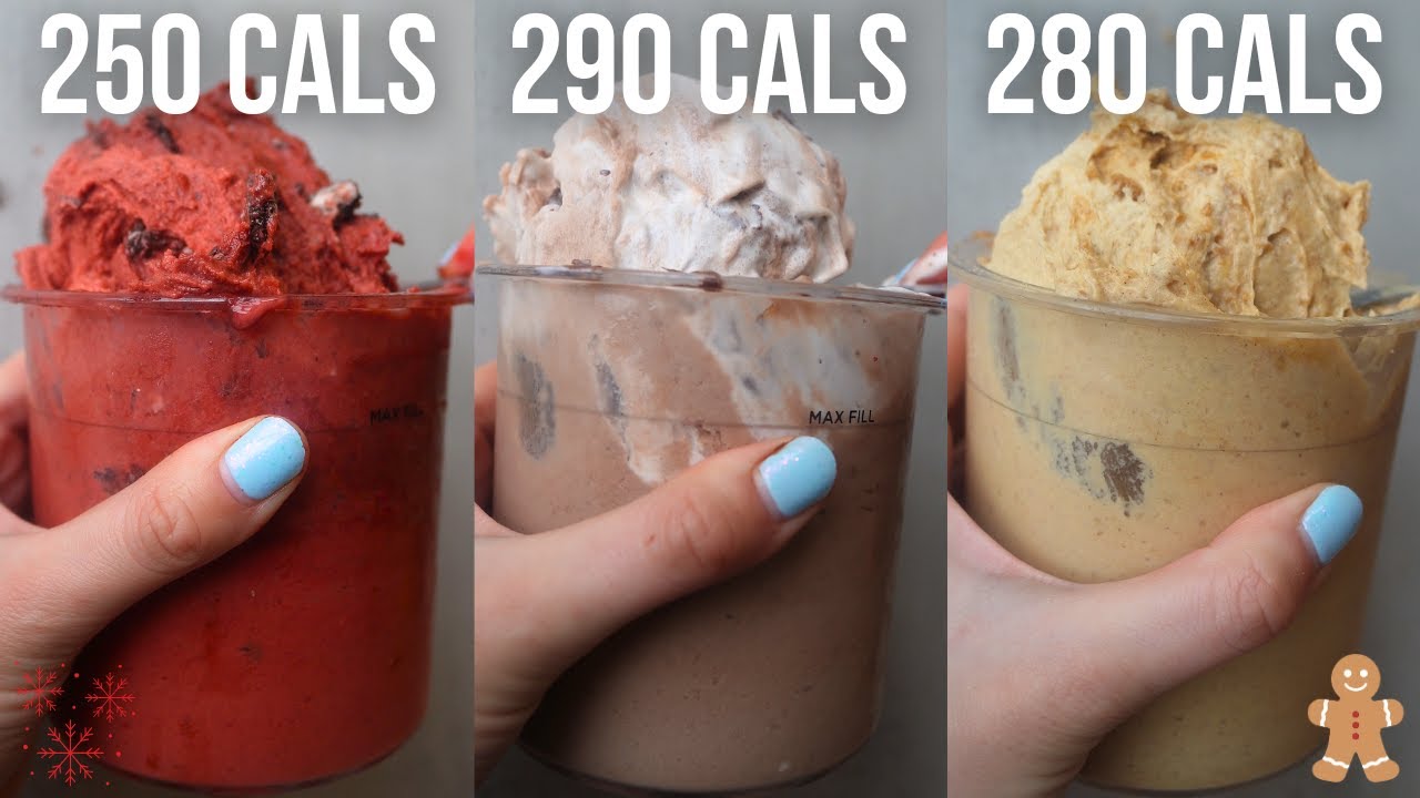 5 High Protein, Low Calorie Holiday Ice Cream Recipes | Ninja Creami 5 High Protein, Low Calorie Holiday Ice Cream Recipes | Ninja Creami