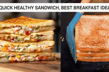 Your New Favorite Healthy Sandwich Recipe !Quick & Healthy Breakfast Sandwich Everyone Will Love!