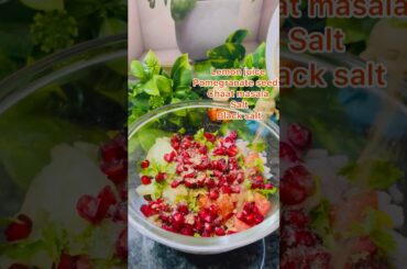 High Protein Chana Chaat Recipe | Healthy Weight Loss Salad in 5 Minutes