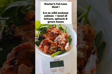 The Fat Loss Salmon Salad That Changed My Life #shorts #doctor #weightloss