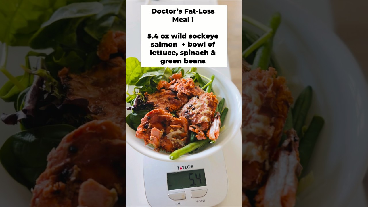 The Fat Loss Salmon Salad That Changed My Life #shorts #doctor #weightloss The Fat Loss Salmon Salad That Changed My Life #shorts #doctor #weightloss