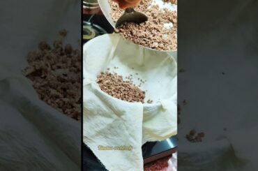 Kerala Recipe... Panjipullu Puttu |Ragi Puttu| Millet Recipes