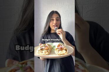 30rs High Protein Chickpea Kebab Roll Recipe | Tiffin tales with Simar Ep:4     #shorts #shortvideo