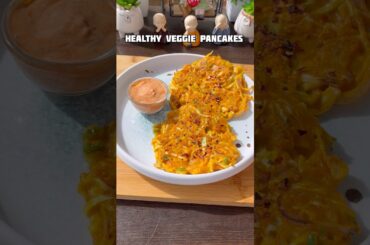 Veggie pancakes #shorts #recipe #vegpancake #healthyrecipes #trending #viral #shortsfeed #cooking