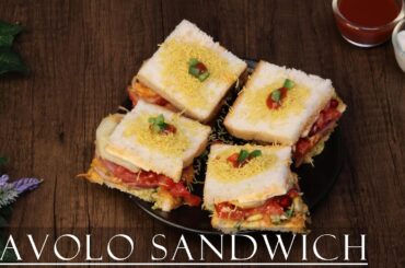 Bokaai's Cavolo Sandwich | Veggie Cabbage Sandwich | Quick Healthy Sandwich | Tasty Cavolo Delight