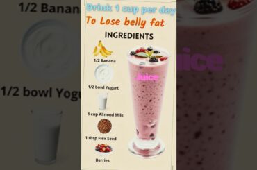 "To Lose Belly Fat#Drink#Short#