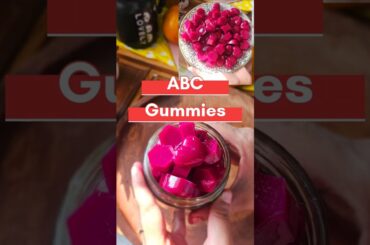Healthy hair and glowing skin | ABC gummies | ABC juice  icecubes | easy recipe #ytshorts #shorts