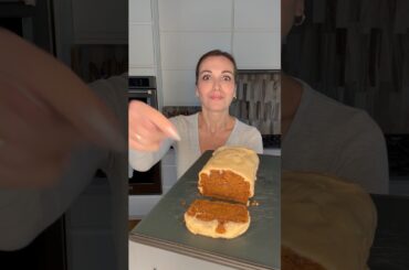 I can’t stop making this Healthier Pumpkin Banana Bread #shorts