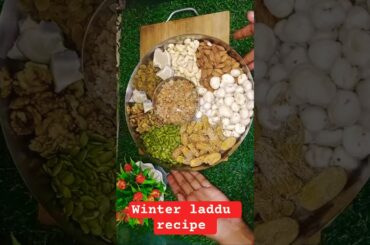 Winter laddu /Fitness Coach Nitesh Soni's Healthy High Protein Homemade Laddu Recipe #shorts #laddu