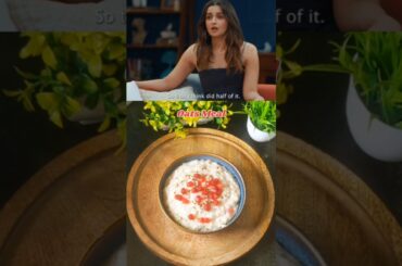 Alia Bhatt's healthy Oats Meal #shorts