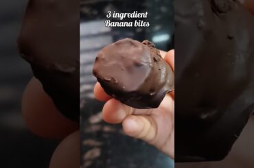 Guilt Free Banana Bites #healthysnacks #foodshorts #shorts