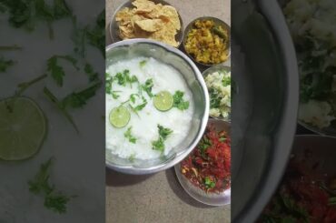 Odisha Special Pakhala Recipe | Summer Cool Healthy Odia Dish | Pakhala #shorts #cooking #trending