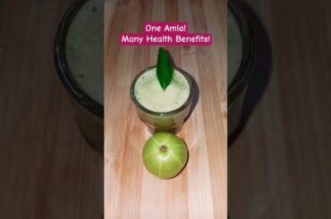 Amla Shots | Easy Healthy Recipes #shorts #amla #recipe #drink #hairfallsolution #glowingskin