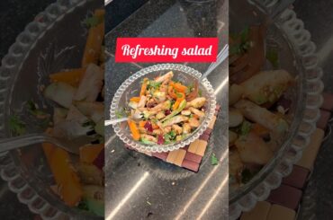 Quick and refreshing Guava salad recipe | 10 minutes healthy Recipe #shorts #fruits