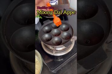 Moong Dal Appe | Protein Breakfast | Quick Recipe #recipe #cooking #healthy #snacks