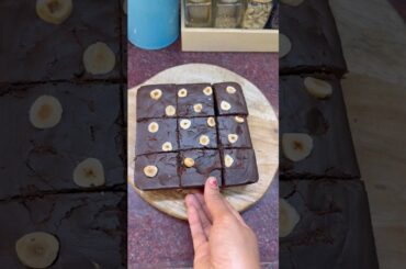 No sugar Brownies #healthy #food #recipes #shorts #viral #trending #trendingshorts