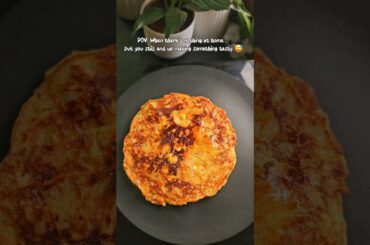 Soft Eggless Carrot Banana Pancake | Quick & Healthy Breakfast for Kids | No Curd