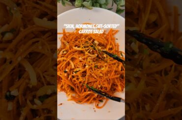 Carrot Salad #shorts #recipe #easy #healthy #salad #carrot #nutrition #wellness #yummy #homemade
