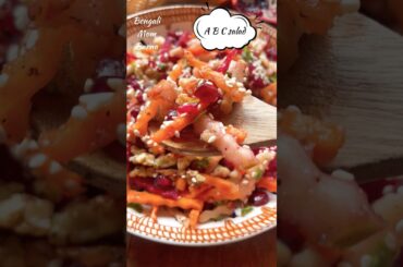 Immunity - boosting ABC salad  #salad #Healthysalad #weightlossdiet  #shorts #youtubeshorts #recipe