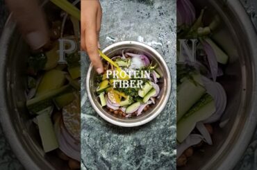 Healthy Salad Recipe | High-Protein Salad | High-Fiber Meal | Calcium-Rich Vegetarian Bowl #healthy