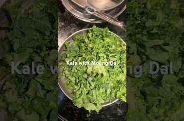 Day 13 Healthy eating Low Calorie Kale Dal #food #shortsfeed  #superfood