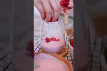 Strawberry Smoothie for Weight loss 2025 #fruit #food  #trending #health #happy #healthyfood #shorts