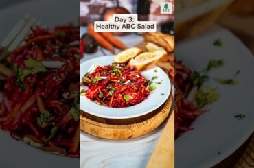 Day 3 of Healthy Recipes: ABC Salad | Glowing Skin in 5 Minutes #shorts #vegan #easyrecipes