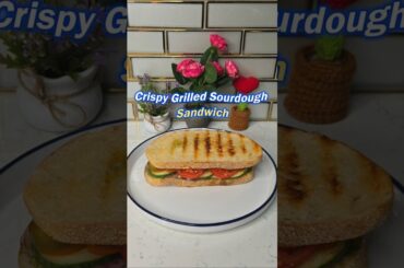 Pesto Veggie Sandwich | Sourdough  Veggie Sandwich |Grilled Sourdough Sandwich #new #sourdough