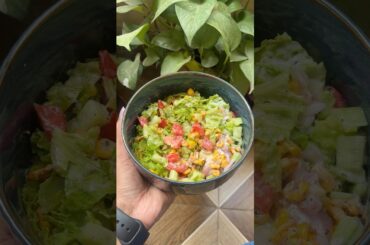 I made Corn Salad for my lunch#viral#trending#corn#salad#cornsalad#lunch#ashortaday#shorts#fyp#yt