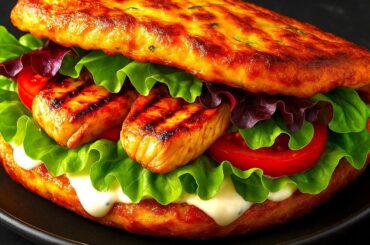 Fast & Healthy Veggie Bread Sandwich | High-Protein Lunch in Minutes