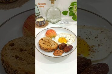 Healthy & balanced breakfast idea #shorts