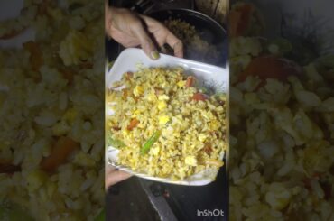 Egg fried rice | Healthy lunch recipe #egg #friedrice #viral #viralshorts #cooking #asmr #bts