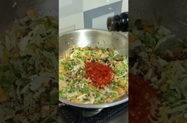 how to make veg fried rice easily at home #friedrice #easyrecipes #cooking #vegfriedricerecipe