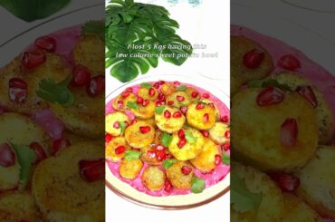 Crispy Sweet Potato with Beetroot Raita | Healthy Bowl Recipe | Weightloss Series- Episode 28