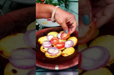 Ghar Par Banayein Healthy Spanish Omelette | Easy & Tasty Breakfast Recipe #shorts #recipe