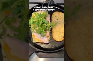 Brunch Idea #2 Sourdough Turkey & Cheese Sandwich with Apple, Arugula & Sunflower Seeds