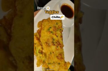 Veggies chilla easy dinner #viralvideo #foodie #cravings #easyrecipe #quickrecipe #food #cooking