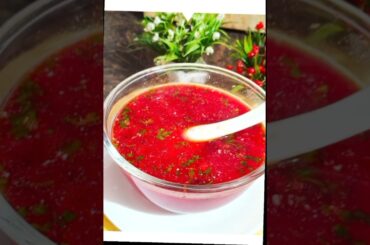 "How to make healthy beetroot Soup #ytshorts #shorts #shortsfeed #viral #HealthyDinner #easyrecipe