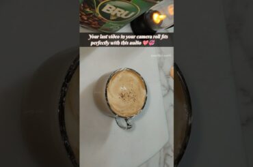 Enjoy Hot dalgona at home | Hot coffee recipe | #shorts #coffee #instantcoffee  #dalgonacoffee