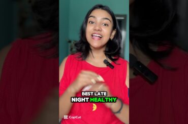 Best Late Night Healthy Snacks! #shorts #snacks #latenight #healthyliving #healthy