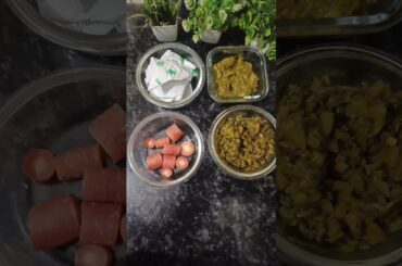 Lunch for my husband #cooking #easyrecipe #trendingshorts #hubbyslunch #lunchbox #tiffin #foodvlog