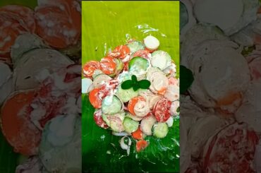 Healthy Salad Recipe #shorts #youtubeshorts #shortsfeed #shortsviral #salad #villagelife #trending