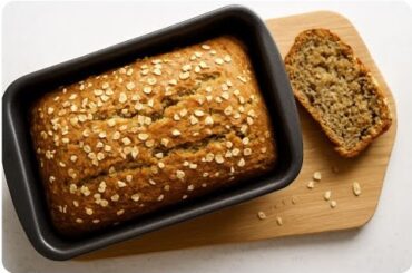 Banana Oatmeal Bread Recipe | Super Moist & Healthy Bread | Beginner Friendly! by Kawal's Happiness