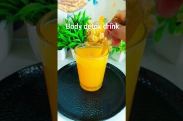 Body detox water recipe#glowing skin &clean Gut#ayurveda#cooking#shorts