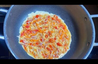 Quick 5-Ingredient Weight Loss Breakfast Recipe | Potato, Carrot, Tomato & Eggs