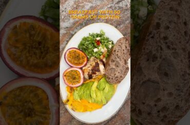 This Breakfast Packs 60 Grams of Protein #healthybreakfast #breakfastsandwich #breakfastideas