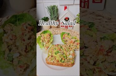 Healthy Salad Recipe Series#2, #food#healthyfood#salad#highprotein#weightloss#lowcarb#viral#recipe