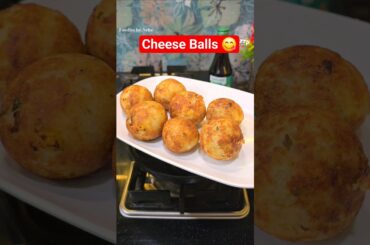 Healthy Cheese Balls for Kids Tiffin| No Fry |5-Minute Snack #tiffinrecipe #cheeseball #shorts_video