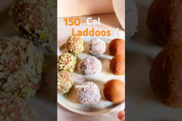 150-Cal Carrot Protein Laddoo | No Sugar Winter Sweet